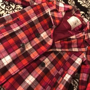Flannel coat
